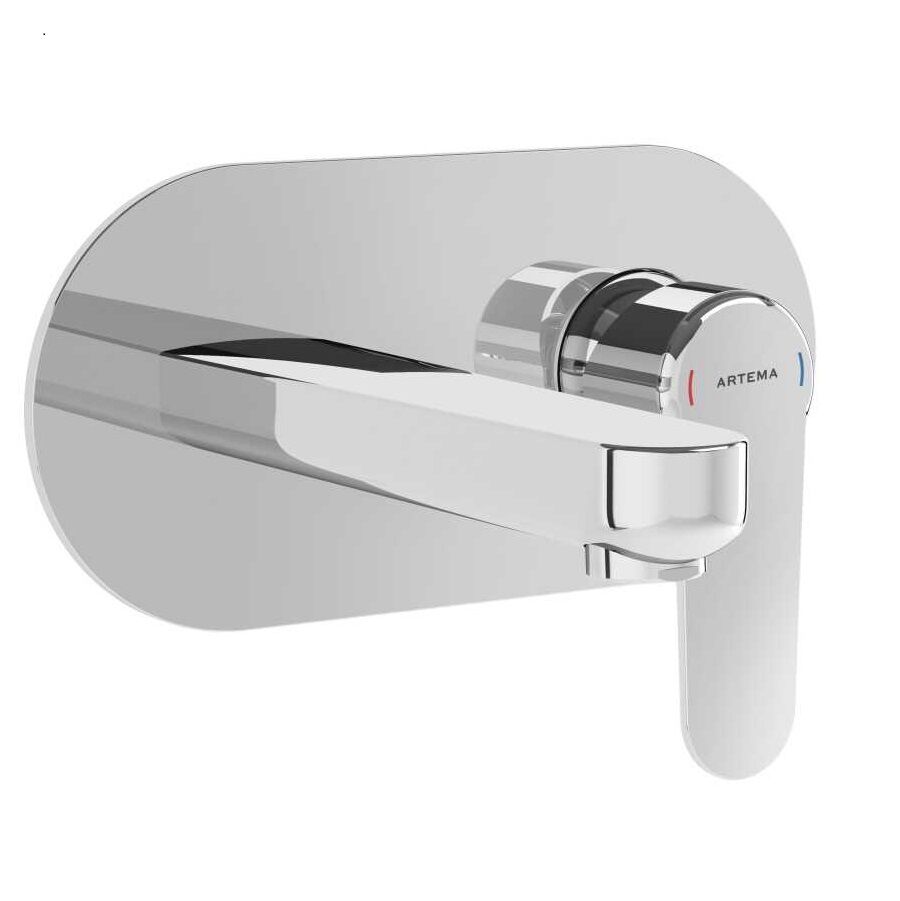 Artema Root Round Ankastre Lavabo Bataryası, Krom