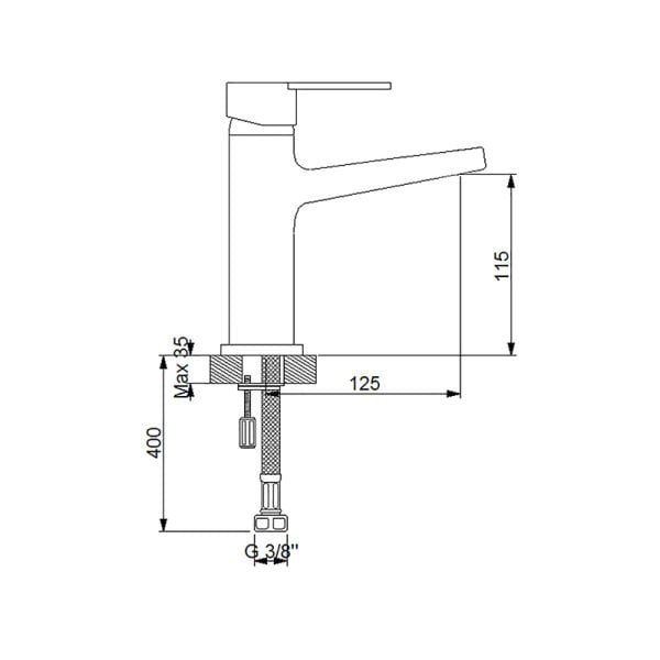NEWARC Premıum Yüksek Lavabo Bataryası