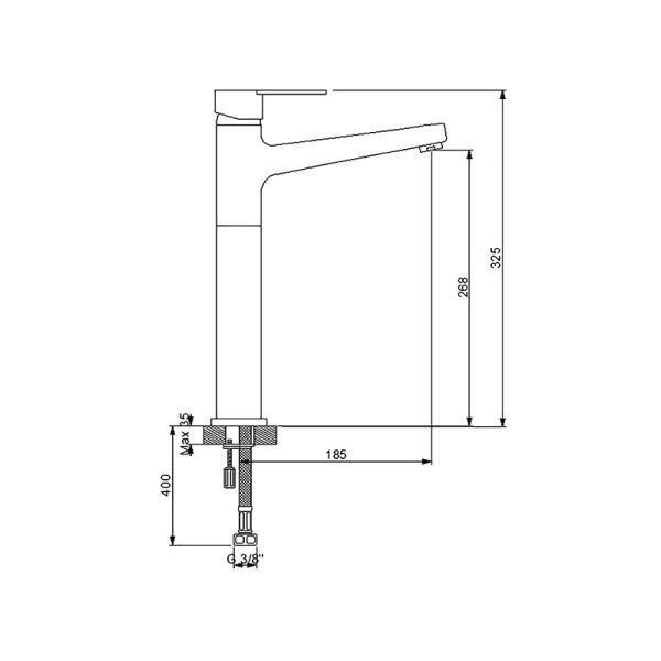 NEWARC Premıum Çanak Tipi Lavabo Bataryası