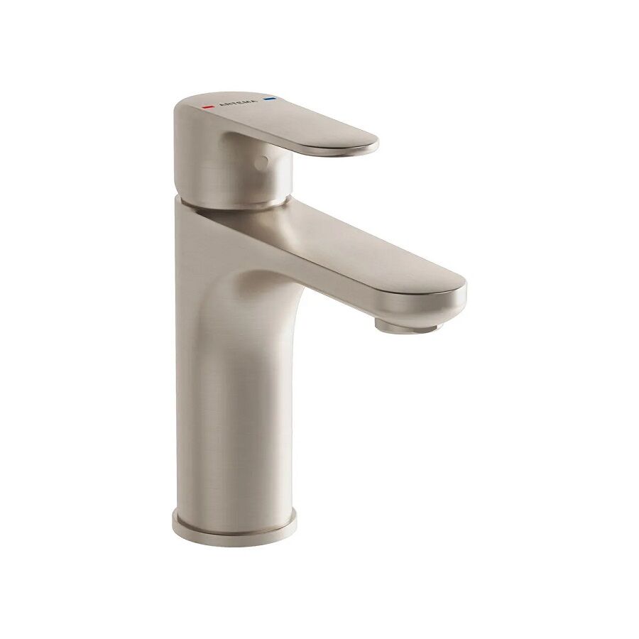 Artema Root Round Lavabo Bataryası, Fırçalı Nikel