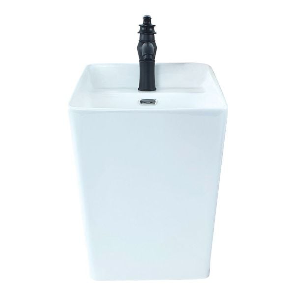 Pure Beyaz Asma Monoblok Lavabo