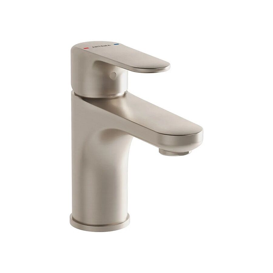 Artema Root Round Lavabo Bataryası, Fırçalı Nikel