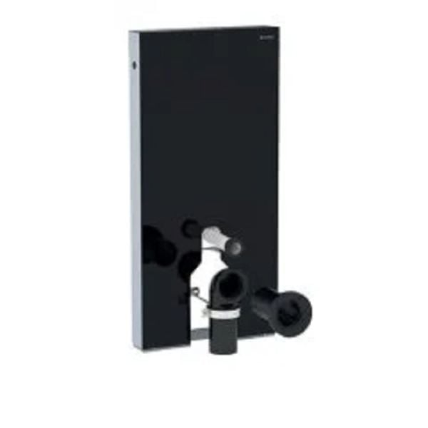 Geberit Monolith Puro Yere Oturan Klozet için 101 cm Siyah Rezervuar