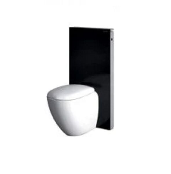 Geberit Monolith Puro Yere Oturan Klozet için 101 cm Siyah Rezervuar