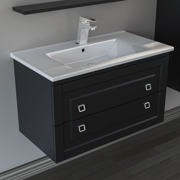 Belinza Arte 65 cm Banyo Dolabı Antrasit