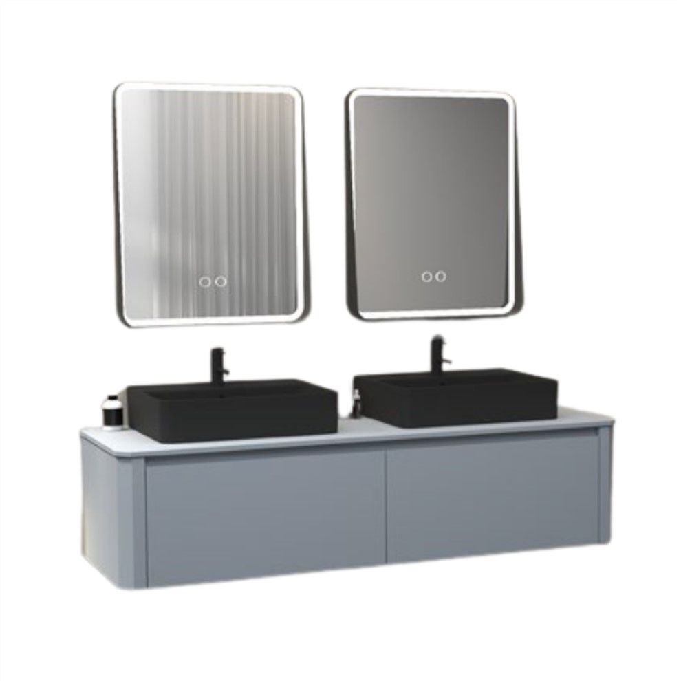 Aquanil Galaxy 160 cm Gri Banyo Dolabı