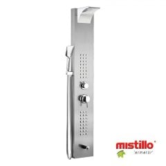 Mistillo İnox Panel Duş Seti