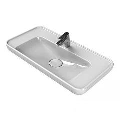 Turkuaz Lal Çanak Lavabo 80 cm