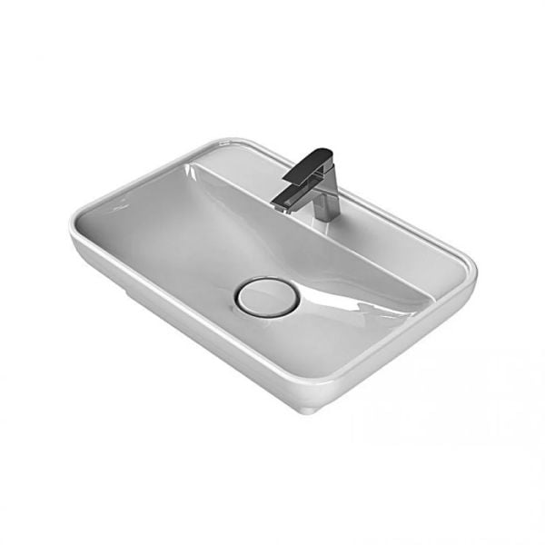 Turkuaz Lal Çanak Lavabo 60 cm