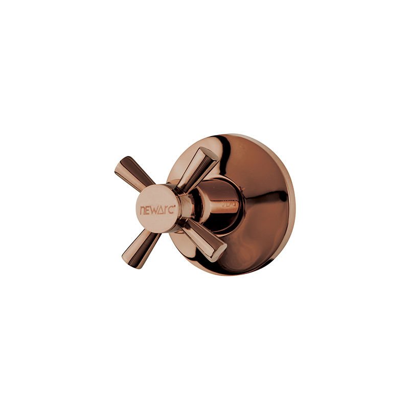 NEWARC Plus Stop Valf Parlak Bakır