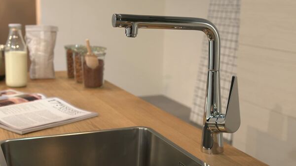 Hansgrohe Talis Select S Tek kollu eviye bataryası 300