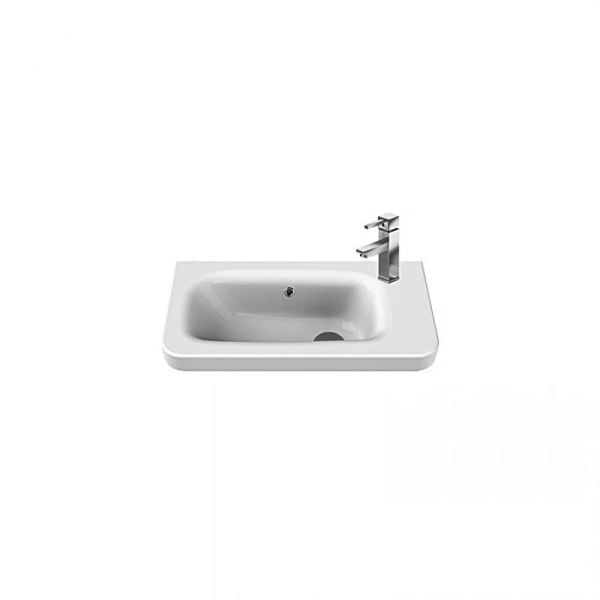 Turkuaz Noura Etajerli Dar Lavabo, 60 cm