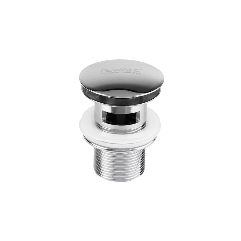 NEWARC Basmalı Delikli Sifon Üst Takımı - Krom