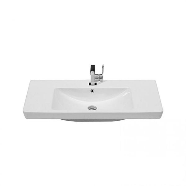 Turkuaz Porto D Etajerli Lavabo 95 cm