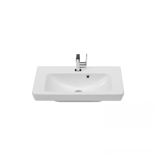 Turkuaz Porto Etajerli Dar Lavabo 65 cm