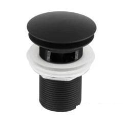 NEWARC Basmalı Delikli Sifon Üst Takımı - Siyah