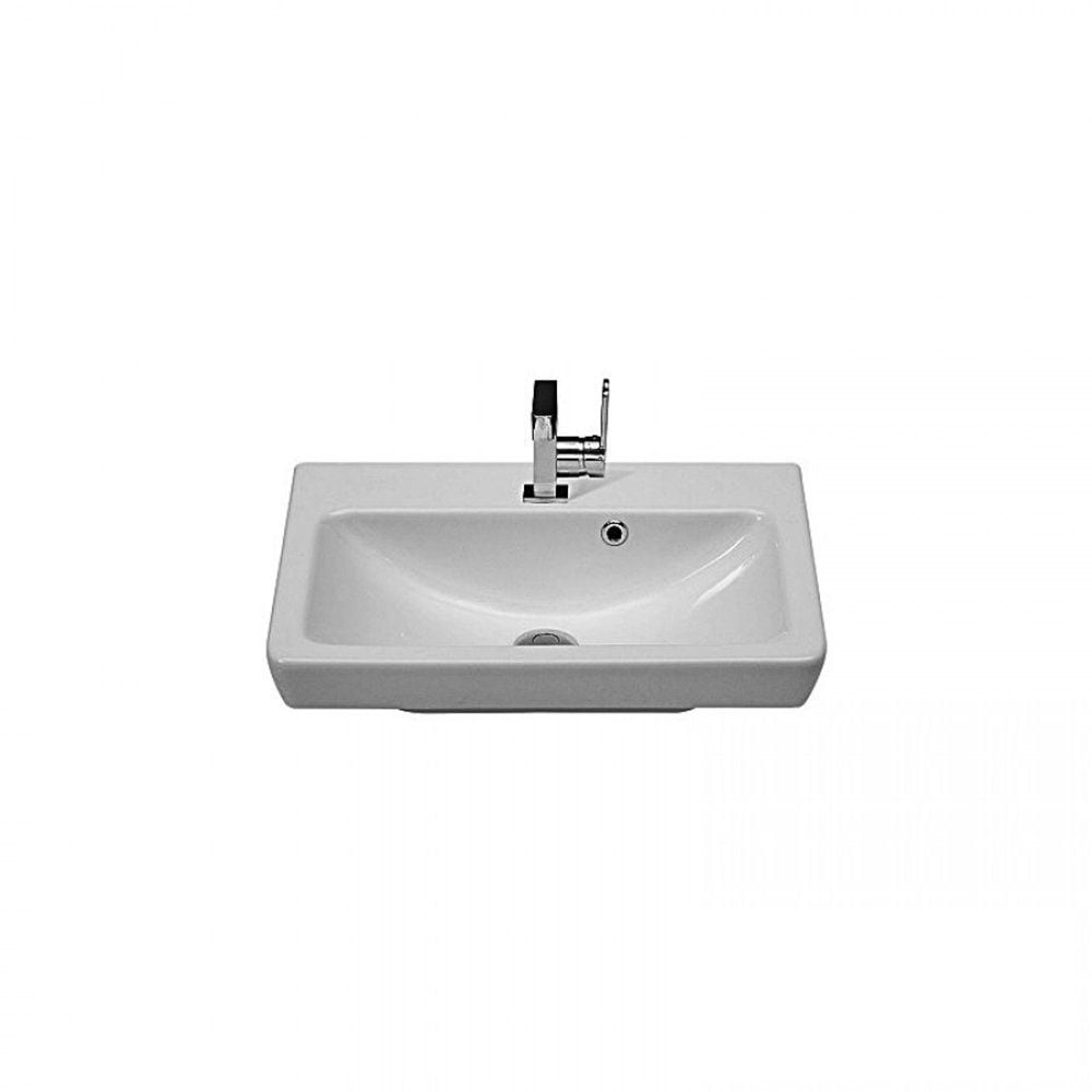 Turkuaz Porto Etajerli Dar Lavabo 55 cm