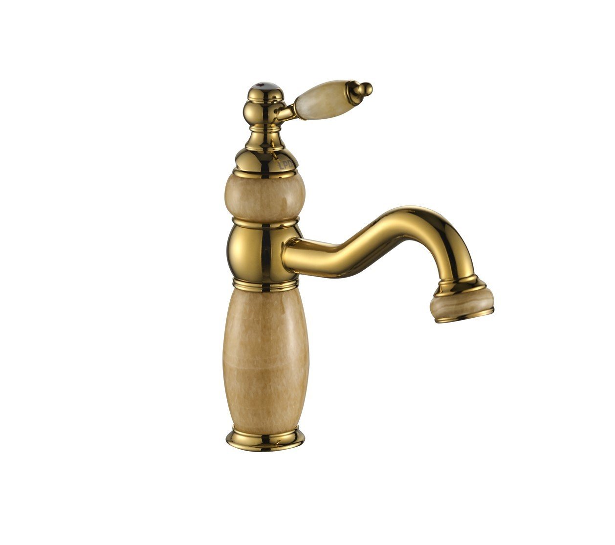 LPD Elite Lavabo Bataryası Kısa PVD Gold