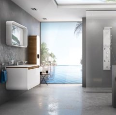 CREAVİT Pion 120 cm Banyo Dolabı