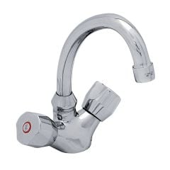 ECA Pınar Kuğu Borulu Lavabo Bataryası
