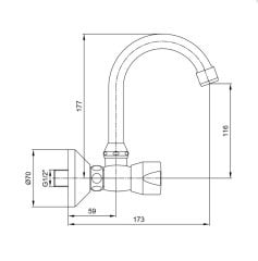 ECA Pınar  Aplike Eviye Bataryası