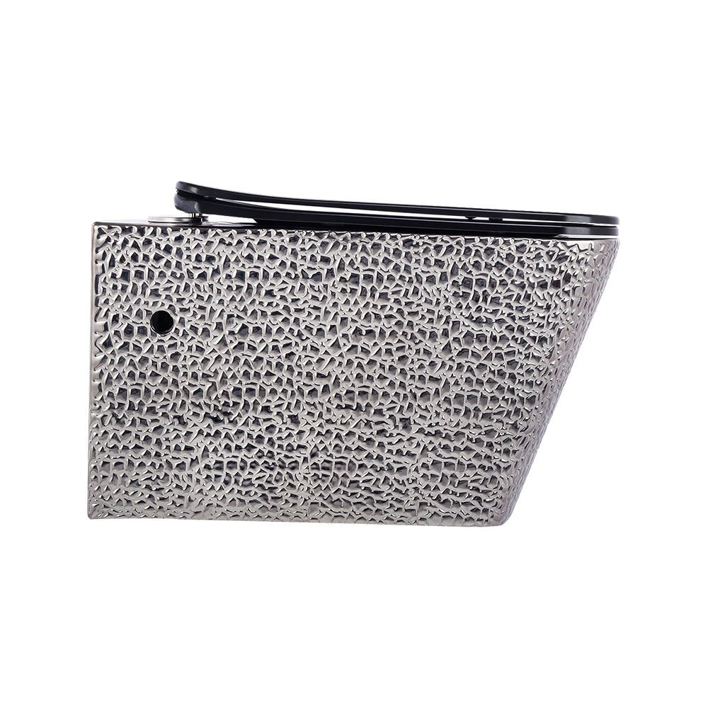 Pure Concept Asma Klozet Crocodile Silver Kanalsız