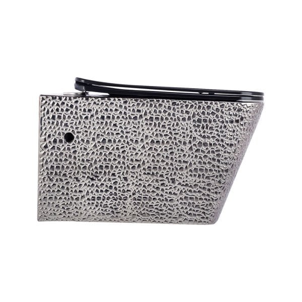 Pure Concept Asma Klozet Crocodile Silver Kanalsız