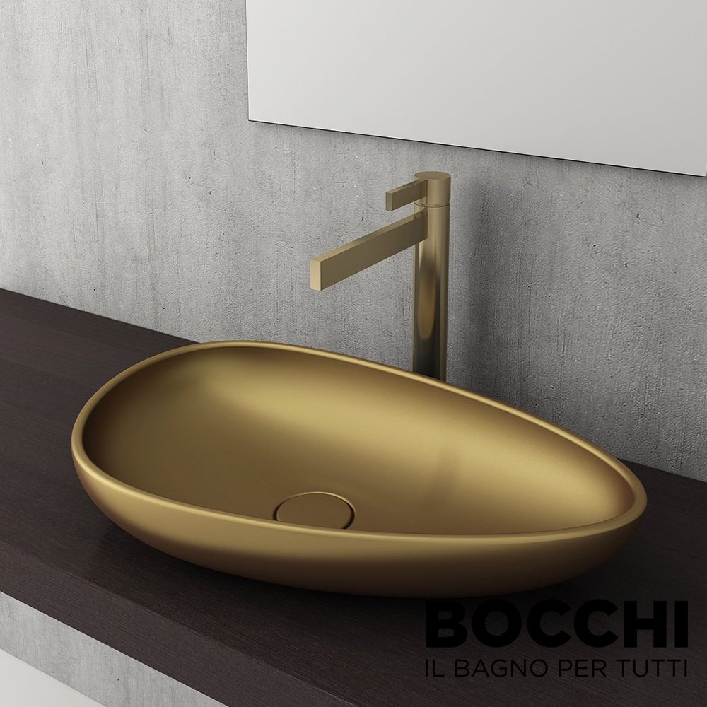 BOCCHI Etna Çanak Lavabo Mat Altın