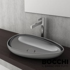 BOCCHI Etna Çanak Lavabo Gümüş
