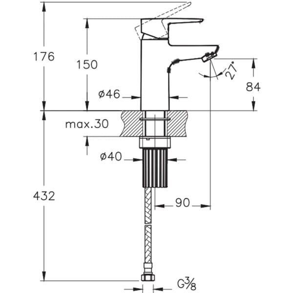 Artema Flow Soft Lavabo Bataryası