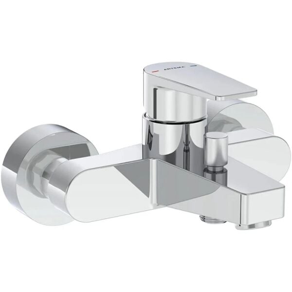 Artema Flow Square Banyo Bataryası, Krom