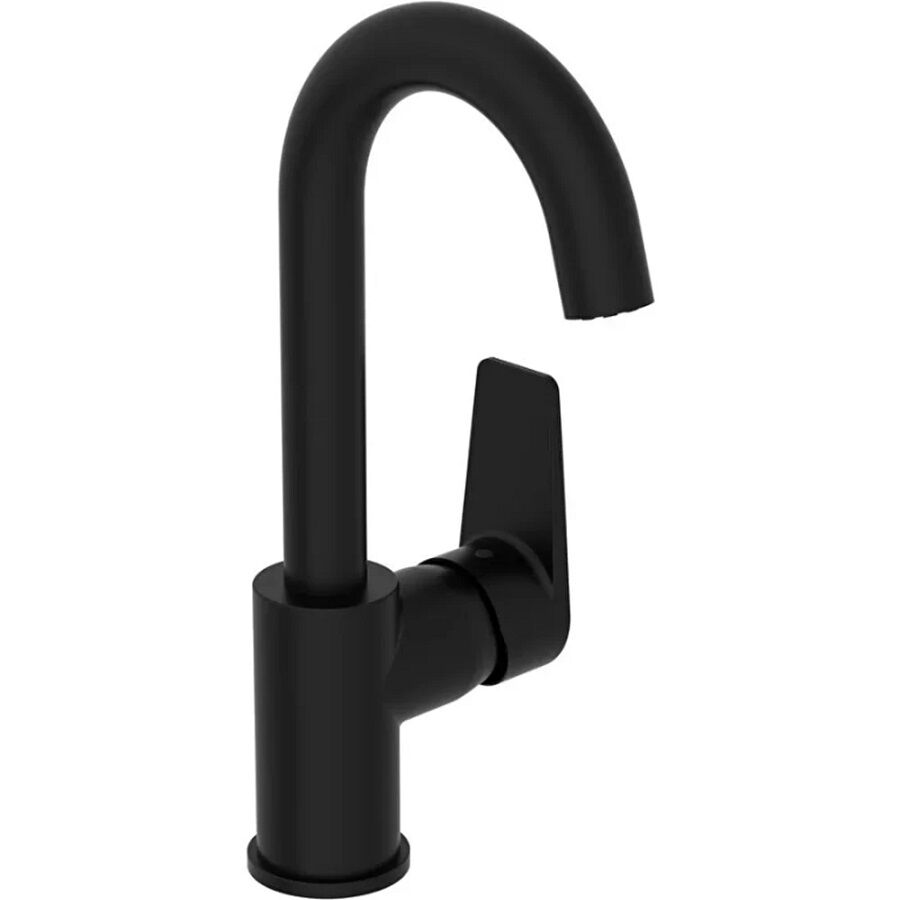 Artema Flow Square Lavabo Bataryası (Döner Borulu) Mat Siyah