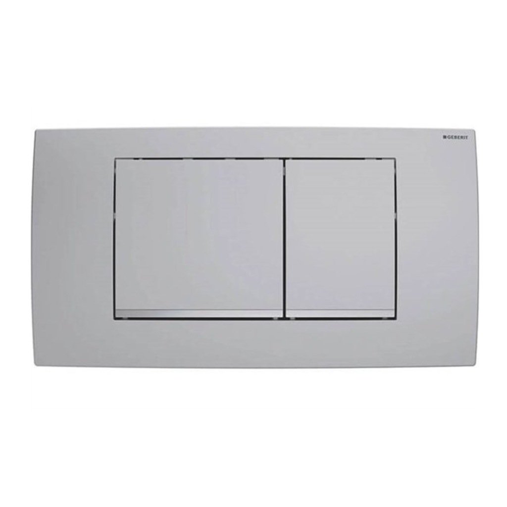 Geberit Twinline Kumanda Paneli, Çift Basmalı, Mat Krom