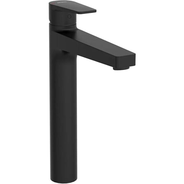 Artema Flow Square Tezgah Üstü Lavabo Bataryası, Mat Siyah