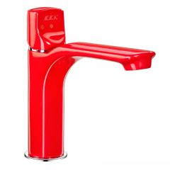 ECA Myra Kırmızı Lavabo Bataryası
