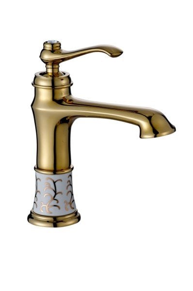 LPD Victoria Mix Lavabo Bataryası Gold
