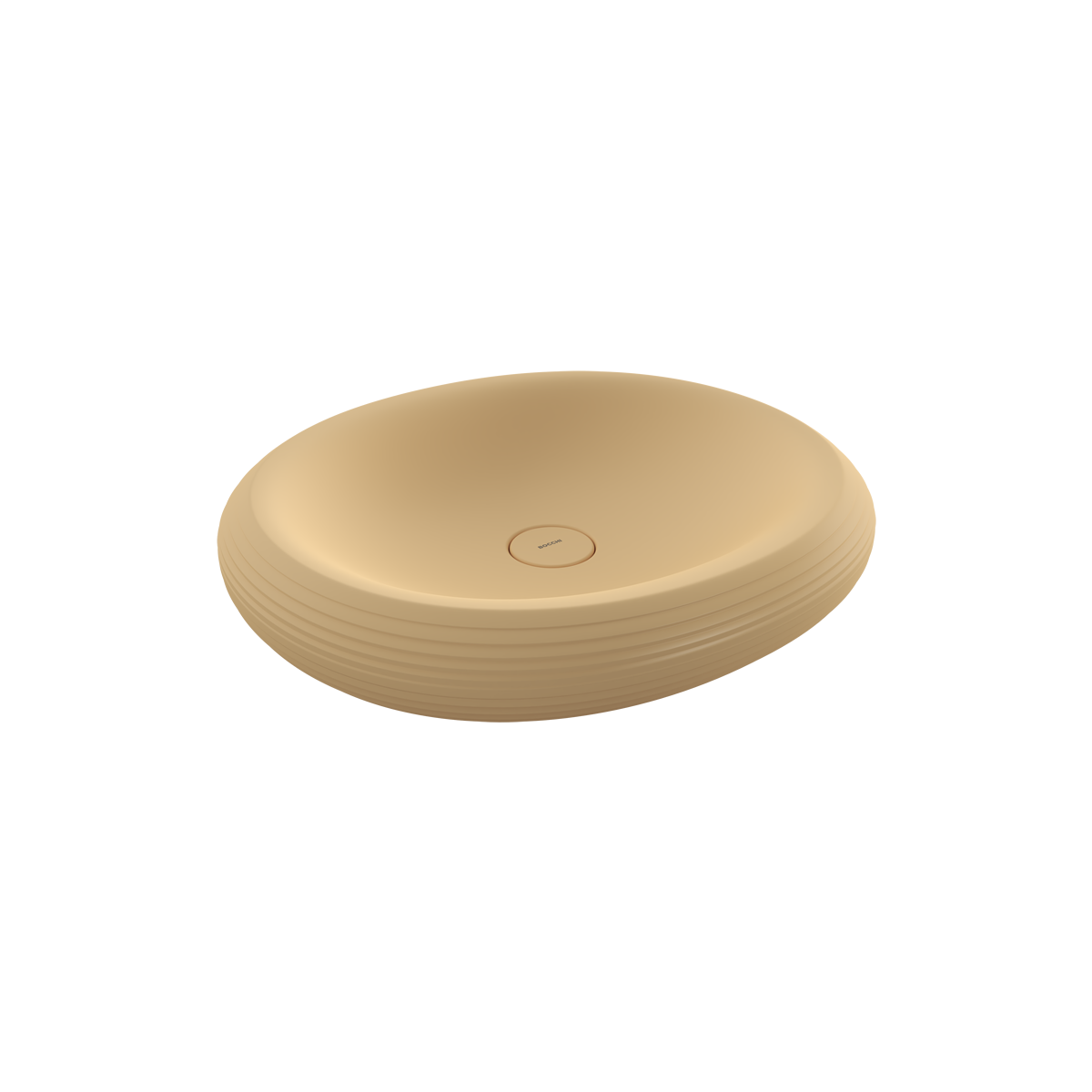BOCCHİ Strata Tezgah Üstü Lavabo 60 cm Mat Kaşmir