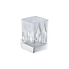 BOCCHİ Pisa Diş Fırçalık Tezgah Üstü (Kristal Cam)