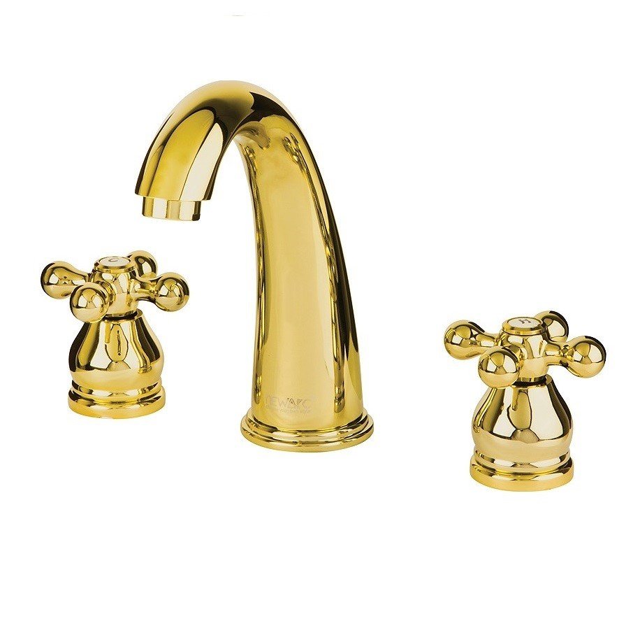 NEWARC Nostalgic 3 Delikli Lavabo Bataryası Altın