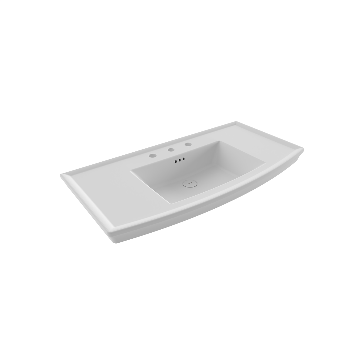 BOCCHİ Lavita Lavabo 100 cm Mat Beyaz