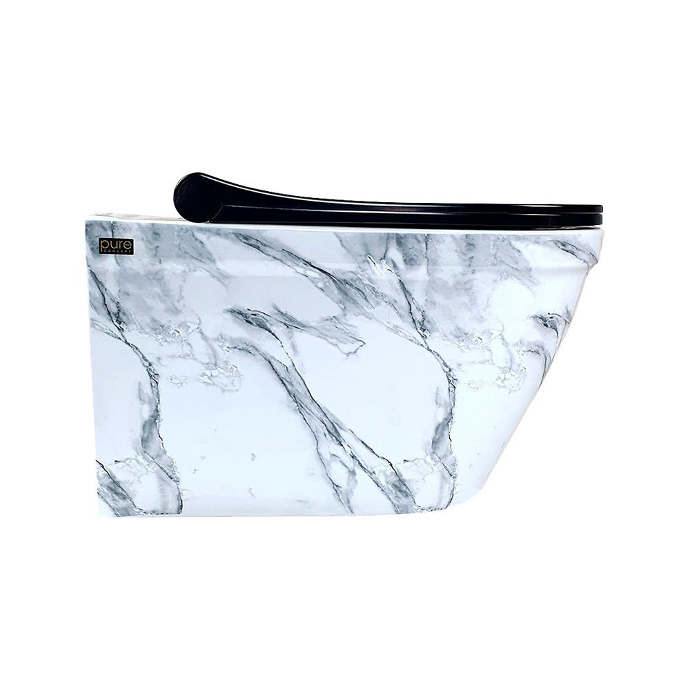 Pure Concept Calacatta Asma Klozet  Kanalsız