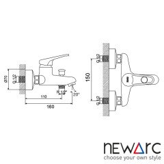 NEWARC Smart Banyo Bataryası