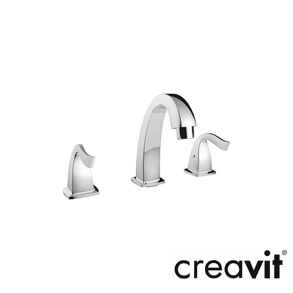 CREAVİT Giza 3 Delikli Lavabo Armatürü