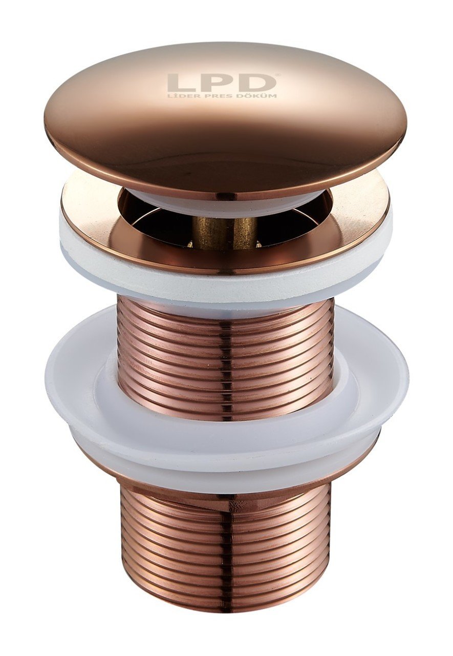 LPD Pop Up Lavabo Sifon Üst Takımı - Rose