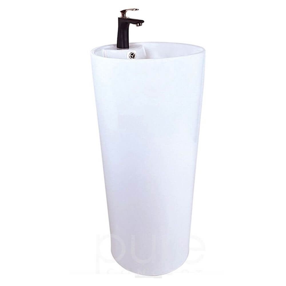 Pure Concept Beyaz Monoblok Lavabo