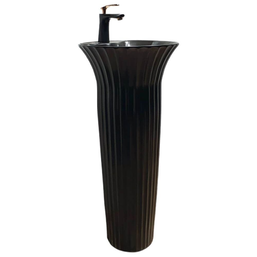 Pure Concept Brıght Mat Siyah Monoblok Lavabo