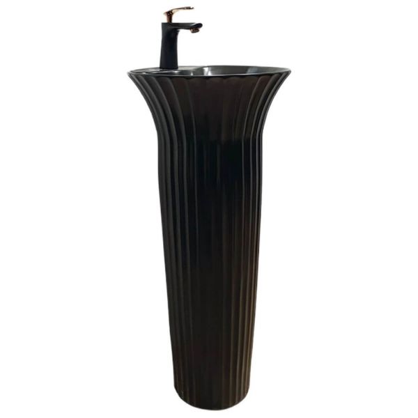 Pure Concept Brıght Mat Siyah Monoblok Lavabo
