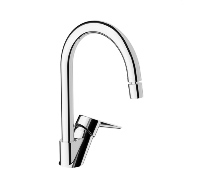 Artema Solid S Tek Gövde Eviye Bataryası Krom