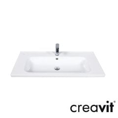 CREAVİT İdeal 45x100 cm Lavabo Exstra Beyaz