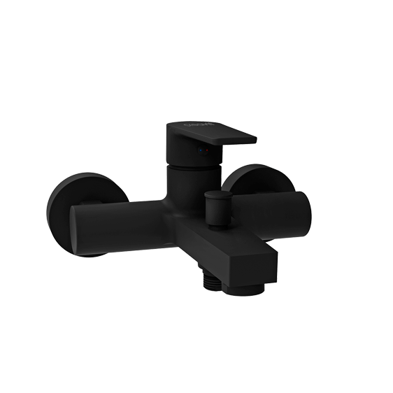 CREAVİT Sharp Banyo Bataryası Mat Siyah
